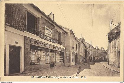 CPA Groslay Rue de Paris