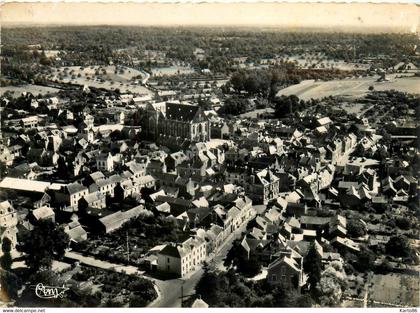 guéméné penfao * vue générale aérienne du village