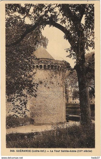 Guérande - La Tour Sainte-Anne (XVe siècle)