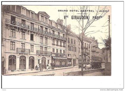 GUÉRET. - Grand Hotel Central.