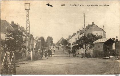 CPA AK GUERIGNY - La Montée de Chatre (421286)