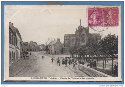 29 - GUERLESQUIN --  L'Abside de l'Eglise et.....