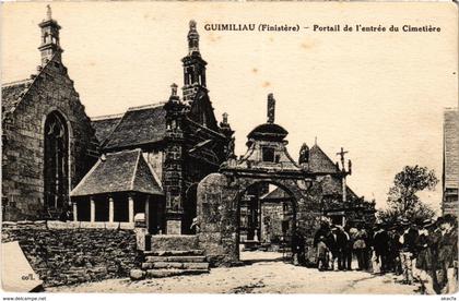 CPA Guimiliau - Portail de l'Entree du Cimetiere (1033126)