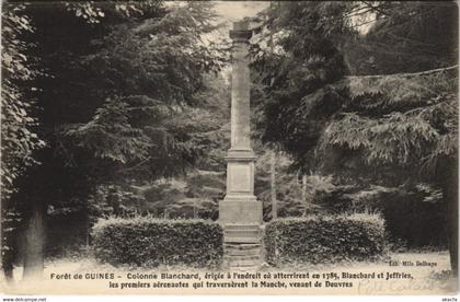 CPA Foret de GUINES - Colonne Blanchard (129564)