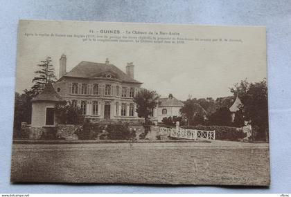 Guines, le château de la Bien Assise, Pas de Calais 62