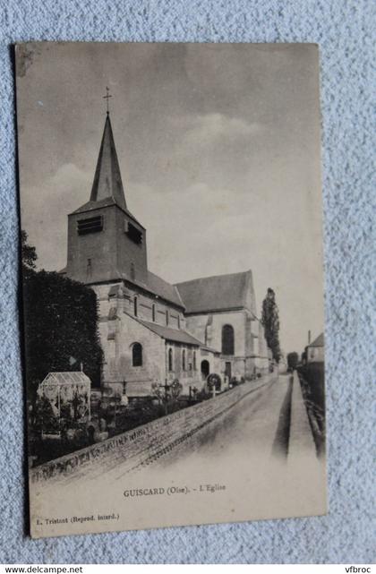 Guiscard, l'église, Oise 60