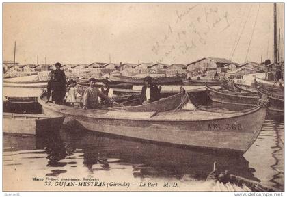 CPA (33)  GUJAN-MESTRAS / Le Port -