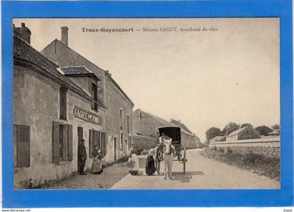 78 YVELYNES - TROUX GUYANCOURT Maison Saget, marchand de vins (voir description)