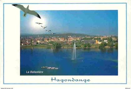 57 - Hagondange - La Ballastière - Vue aérienne - CPM - Voir Scans Recto-Verso