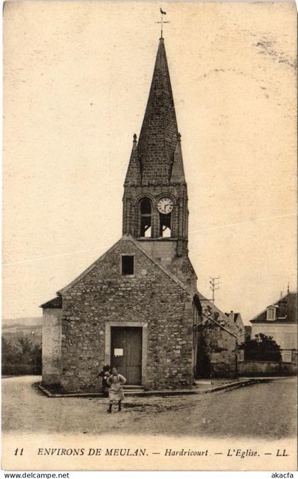 CPA HARDRICOURT Eglise (1411889)