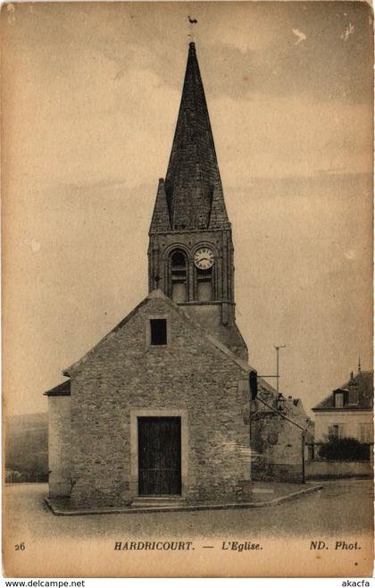 CPA HARDRICOURT - L'Église (102655)