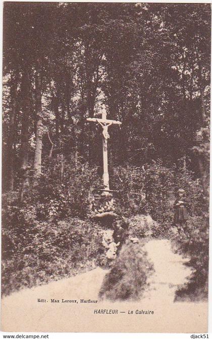 76 - HARFLEUR - Le Calvaire / Enfants