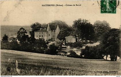 CPA AK HAUTERIVES - Chateau de Barral (369403)