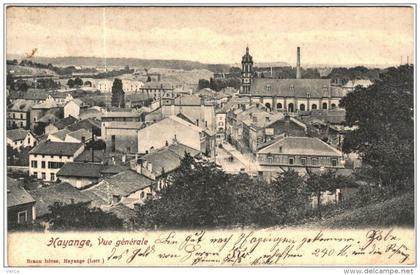 Carte Postale Ancienne de HAYANGE-Vue Générale