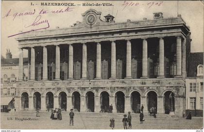 CPA HAZEBROUCK - Hotel de Ville (141982)