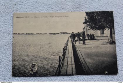 Hendaye, Bidassoa et Hendaye plage, vue prise du port, Pyrénées atlantiques 64