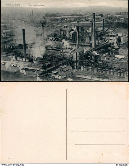 Henin-Beaumont Hénin-Beaumont Blick auf die Industrieanlagen 1917