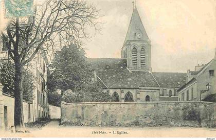 95 - Herblay - L'Eglise - CPA - Voir Scans Recto-Verso