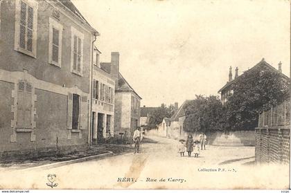 CPA Héry Rue de Cevry