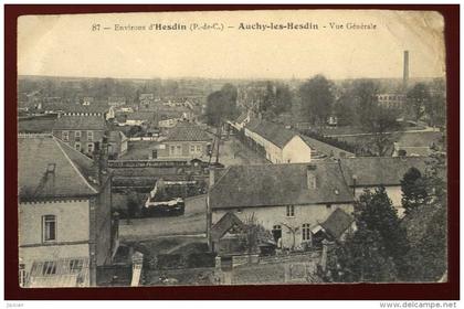 Cpa du 62  Auchy les Hesdin  environs d´ Hesdin  Vue générale   NAT3