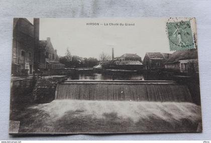 Cpa 1924, Hirson, la chute du Gland, Aisne 02