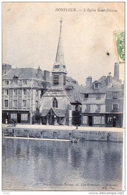 HONFLEUR L'EGLISE SAINT-ETIENNE