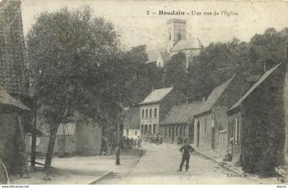 CPA HOUDAIN - Une vue de l'Église (180889)