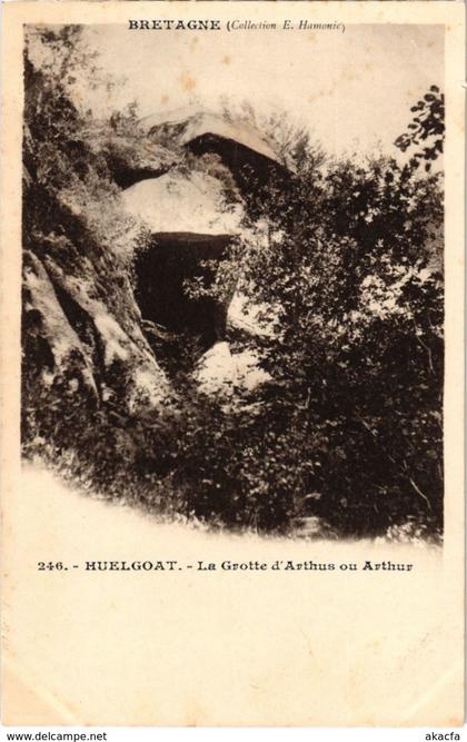 CPA Huelgoat- Grotte d'Arthus FRANCE (1025930)