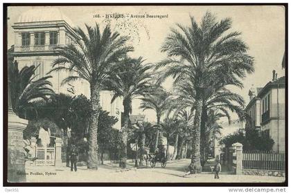 HYERES - Avenue Beauregard (1905)