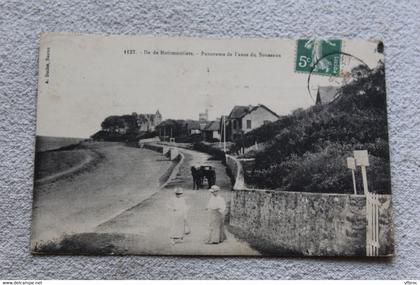 Ile de Noirmoutier, panorama de l'anse du Souzeaux, Vendée 85