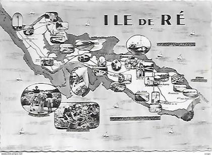 CPSM Ile de Ré - Carte