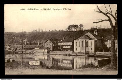 25 - ISLE-SUR-LE-DOUBS - L'EGLISE