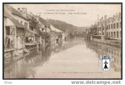 25 L'Isle-sur-le-Doubs - 1718 - L'Isle-sur-le-Doubs - Vue sur le Canal - cpa