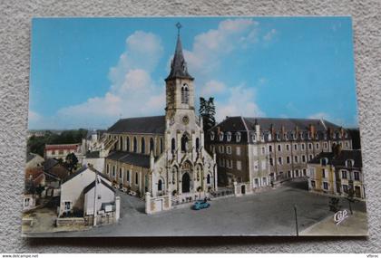 G419, Cpm, Issoudun, la basilique du sacré coeur, Indre 36