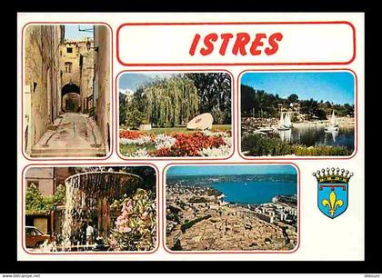 13 - Istres - Multivues - Blasons - CPM - Voir Scans Recto-Verso