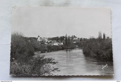 Cpm 1954, Itxassou, la Nive et le village, Pyrénées Atlantiques 64