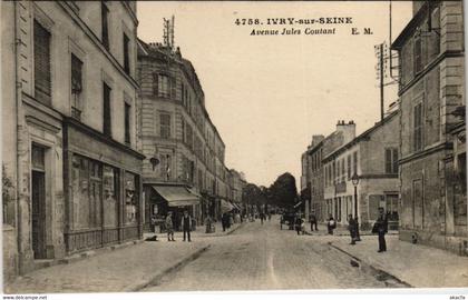 CPA IVRY-sur-SEINE Avenue Jules Coutant (65612)