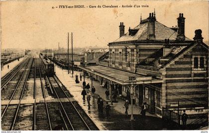 CPA IVRY-sur-SEINE - Garedu Chevaleret (275511)