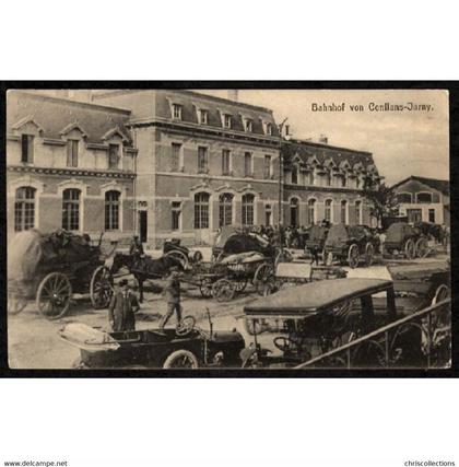 54 - CONFLANS - JARNY (Meurthe et Moselle) - Gare -Bahnhof von Conflans-Jarny