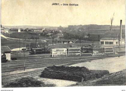 Carte postale ancienne de JARNY - Usine électrique