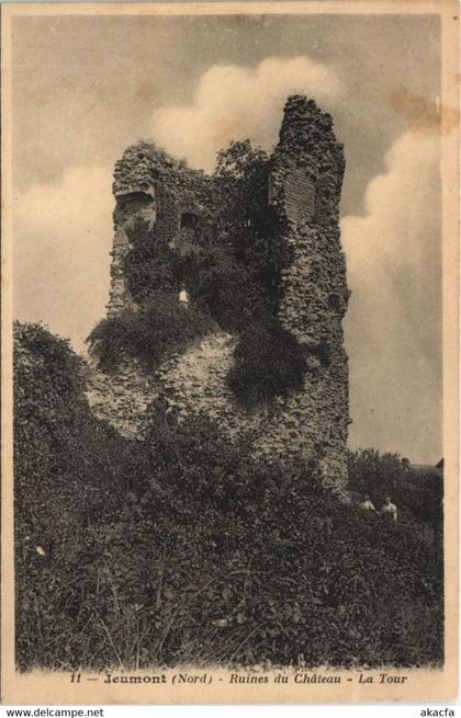 CPA JEUMONT - Ruines du Chateau (136222)