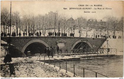 CPA JOINVILLE-le-PONT - Le Pont et l'Ecluse (275144)