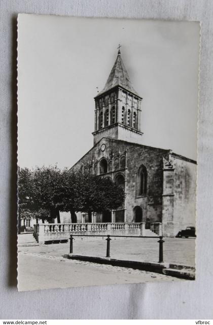 Cpm, Jonzac, l'église, Charente maritime 17