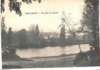 Carte Postale ANCIENNE de   JOUY le MOUTIER - Vue prise de Neuville