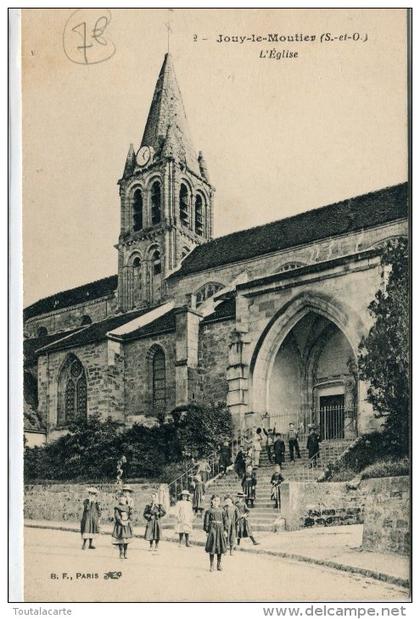 CPA 95  JOUY LE MOUTIER L EGLISE