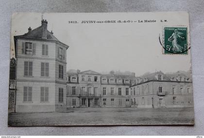 Cpa 1909, Juvisy sur Orge, la mairie, Essonne 91