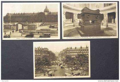 PARIS - LECONTE / LOT DE 6 CARTES POSTALES (ref CP41)