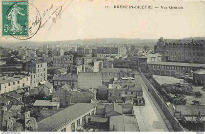 94 - Kremlin Bicetre - Vue Générale - CPA - Oblitération de 1908 - Voir Scans Recto-Verso