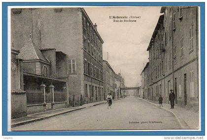 69 - L'ABRESLE --  Rue de Bordeaux