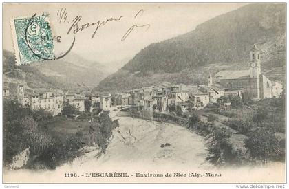 L'ESCARENE ENVIRONS DE NICE 1900